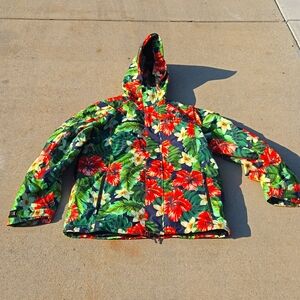 Virtuka Floral Snow Jacket